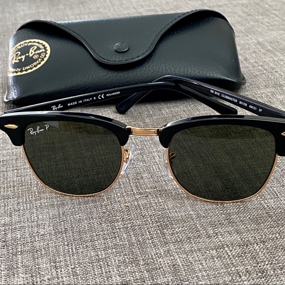Ray-Ban RB3016 Clubmaster Classic Polarized - Picture 5 of 8